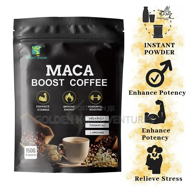 Maca Boost Coffee Men Herbal Stamina Energy Supplement 150g