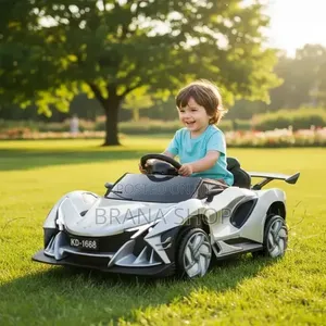 KD-1668 Grey Kids Electric Sports Ride-on Car – Lamborghini Style 