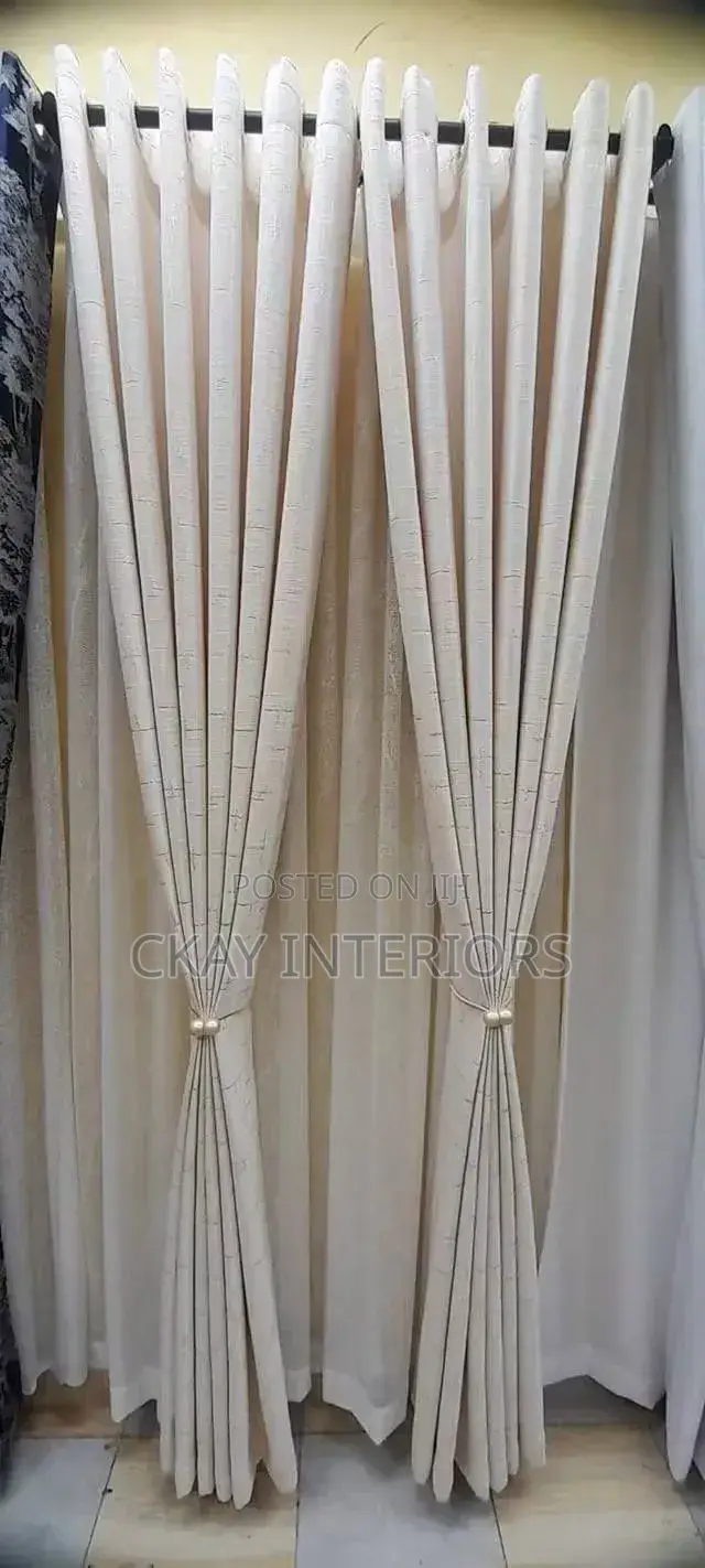 Add Charm to Your Home With Stunning White and Cream Curtains.