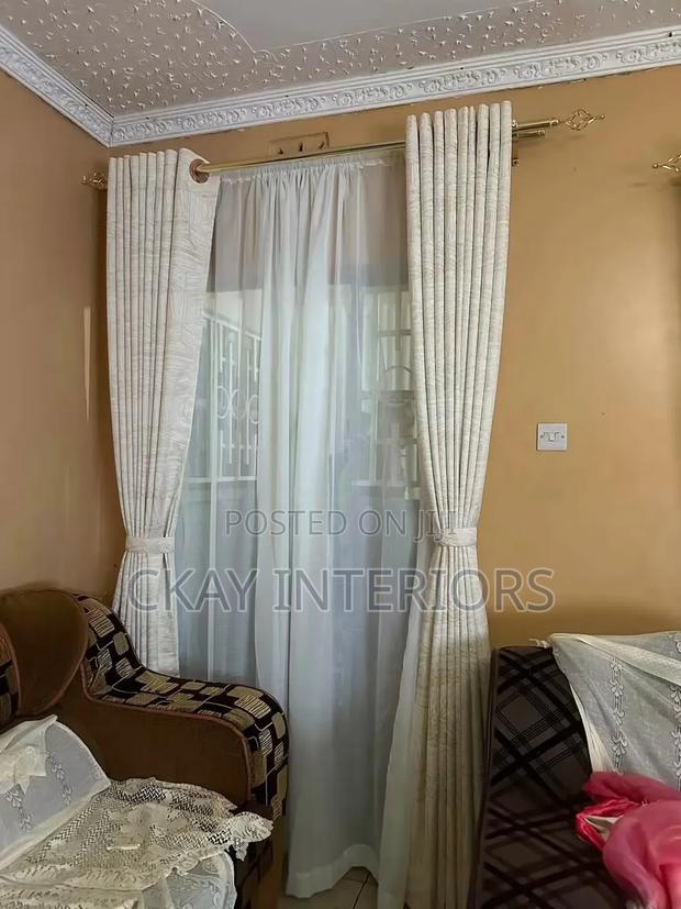 Let Your Living Curtains Complement Your Sofas - main view