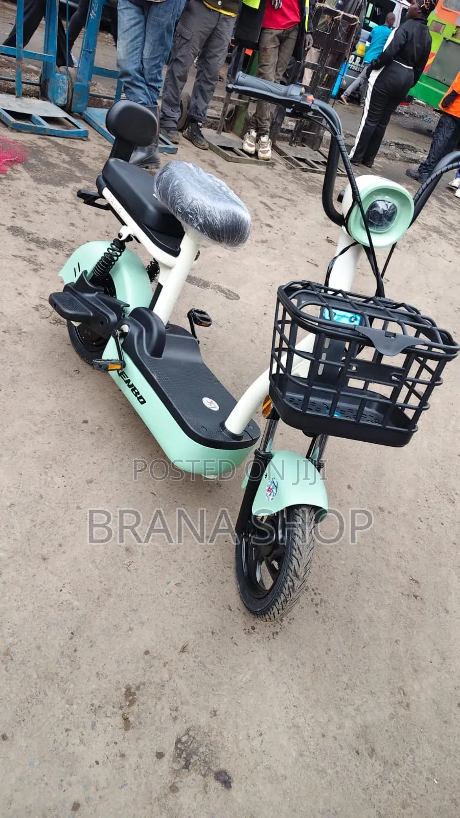 Kenbo Mini Kids Electric Ride-on Scooter Bike – Green