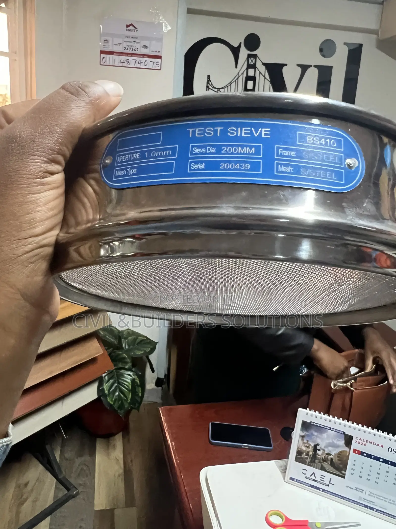 Soil Test Sieve