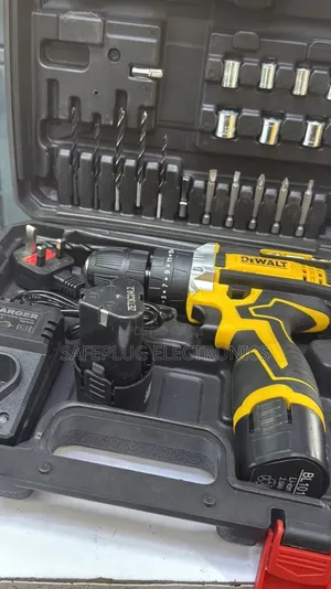 DeWALT 12V Cordless Drill Combo Kit With 2 Batteries Accessories