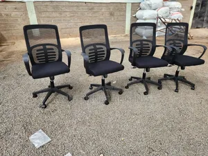 Mesh Office Chair - Black Office Chair Without Headrest