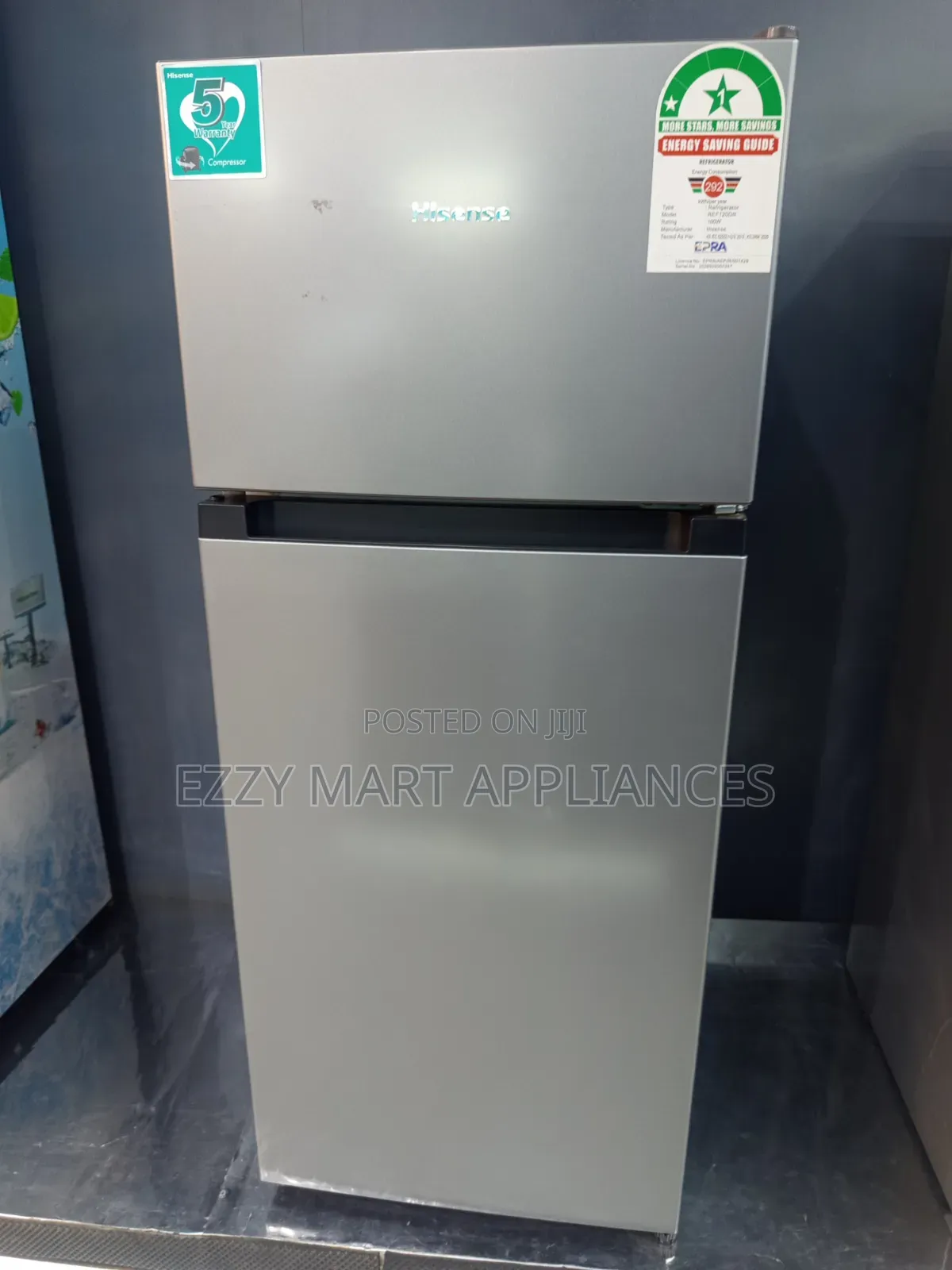 Hisense REF120DR 120Litre Double Door Fridge