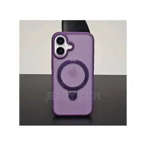 iPhone 17 Case With Magnetic Ring Stand and Free Camera Protectors F