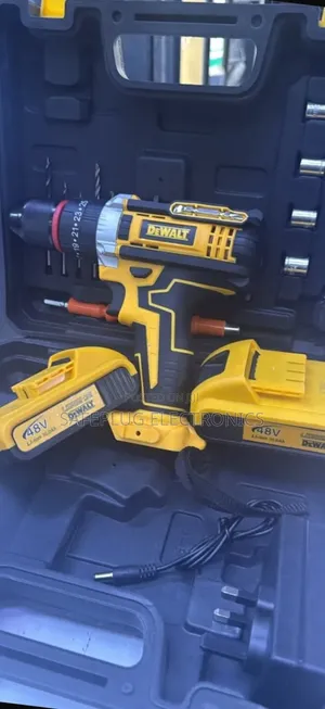 DeWALT 48V Cordless Drill Combo Kit (Complete 2-Battery Tool Set)