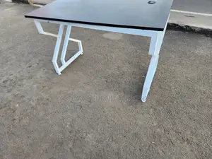 Gray and White Desk
