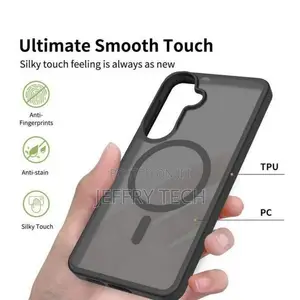 Magsafe2 Compatible for Samsung Galaxy A57 5G Magnetic Case TPU Frame