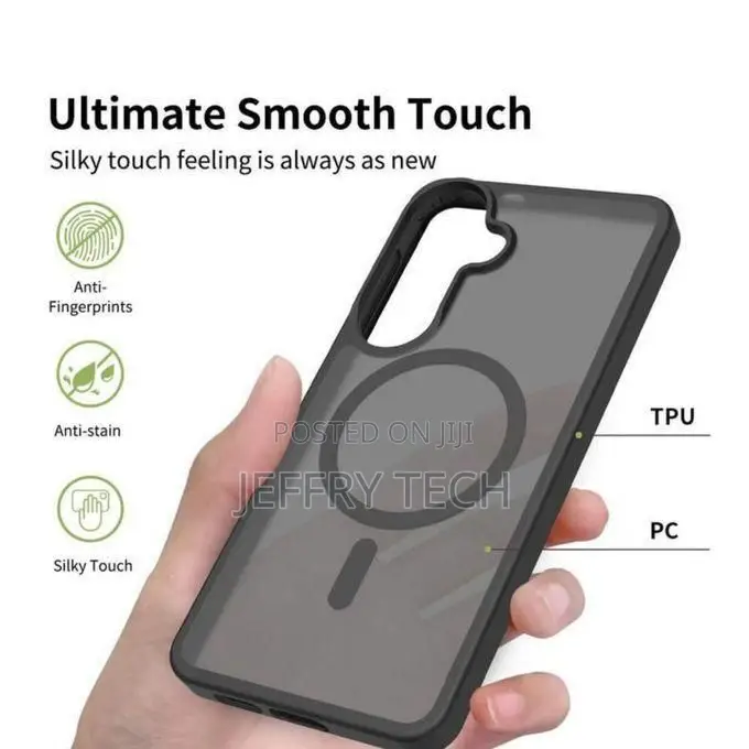 Magsafe2 Compatible for Samsung Galaxy A57 5G Magnetic Case TPU Frame