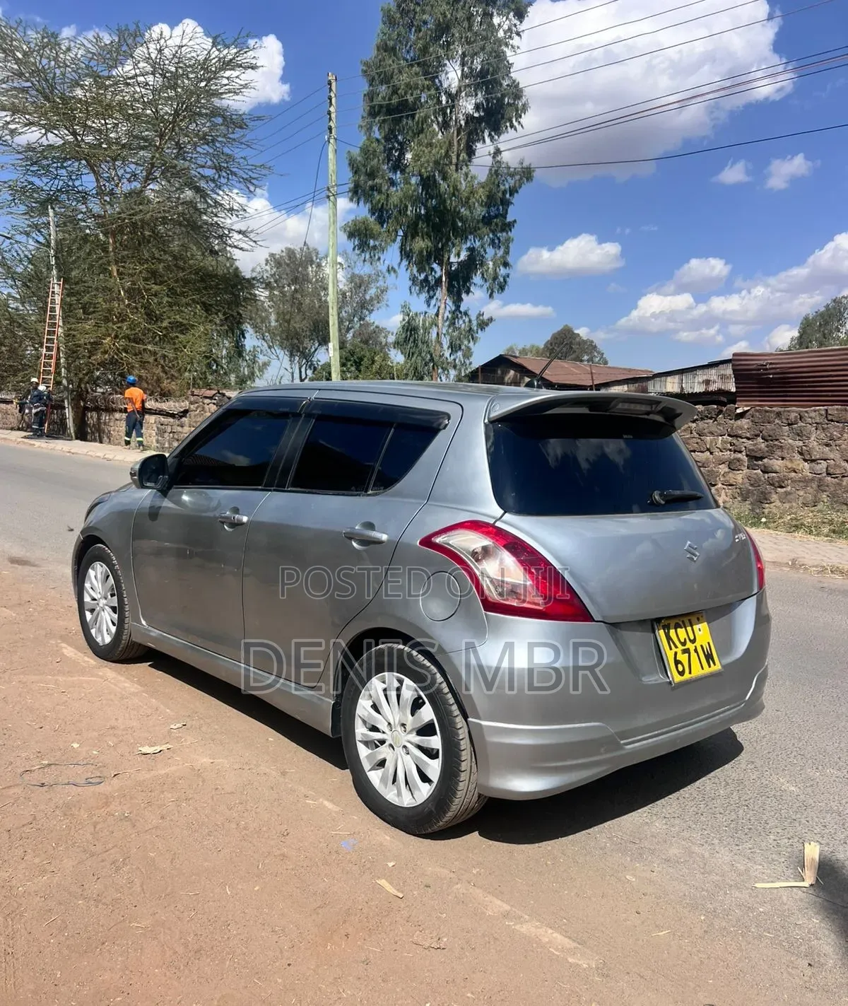 Suzuki Swift 2012 Gray
