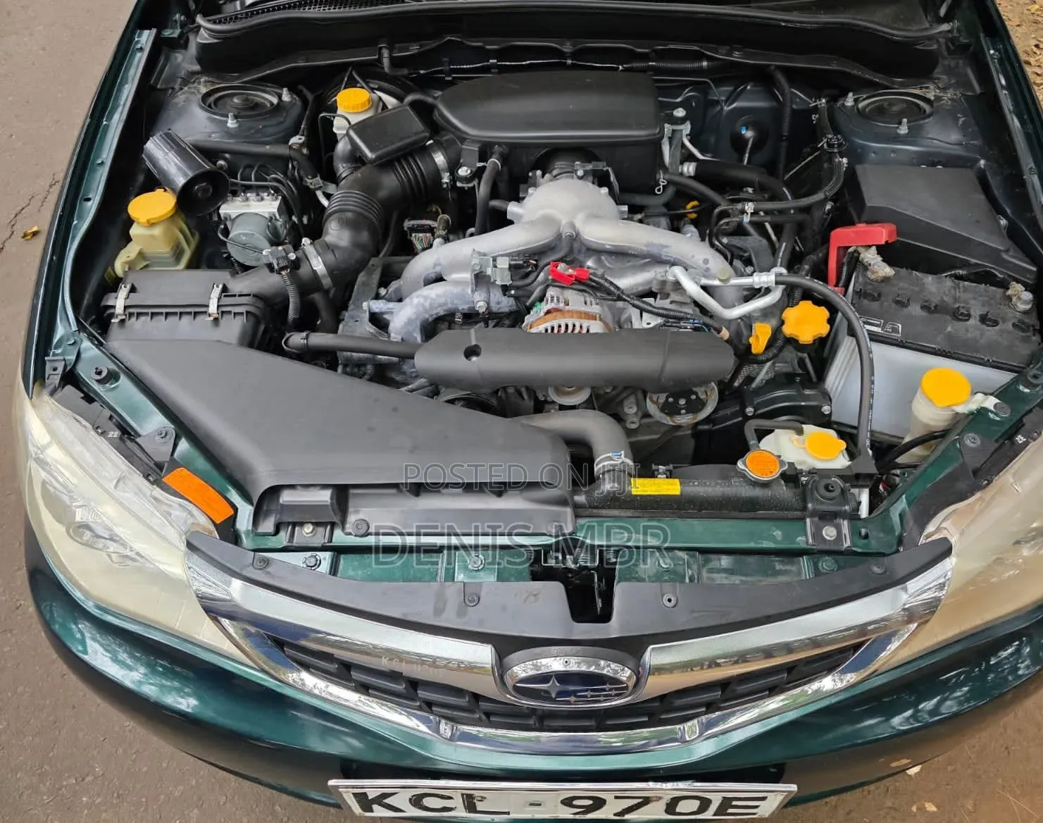 Subaru Impreza 2012 Green