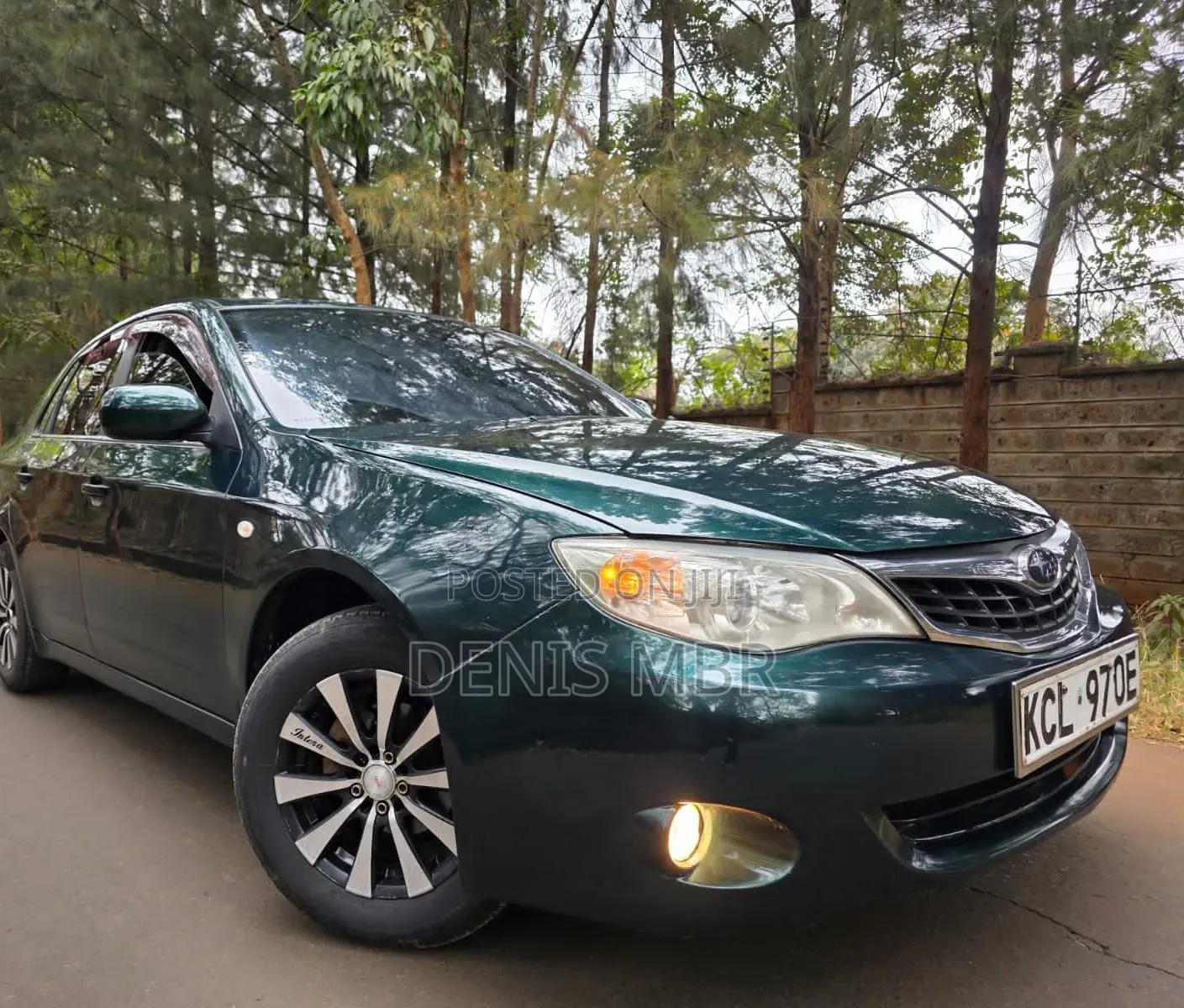 Subaru Impreza 2012 Green