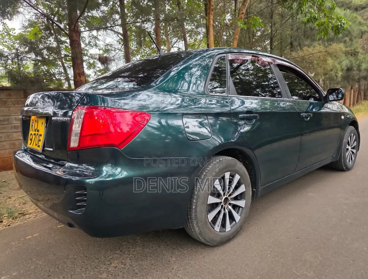 Subaru Impreza 2012 Green