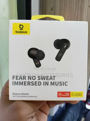 The Baseus Bowie E20 True Wireless Earphones in Black