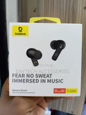 The Baseus Bowie E20 True Wireless Earphones in Black