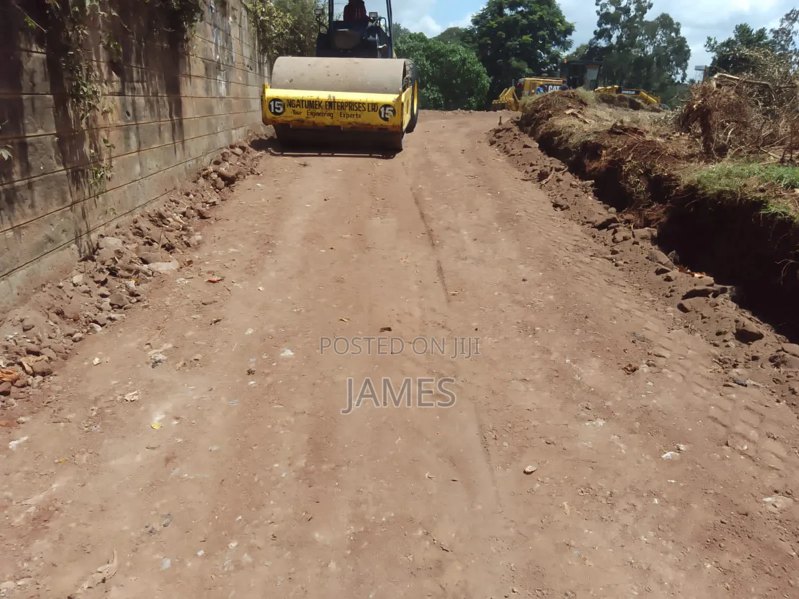 Bomag Roller With Brand New Pad Foot