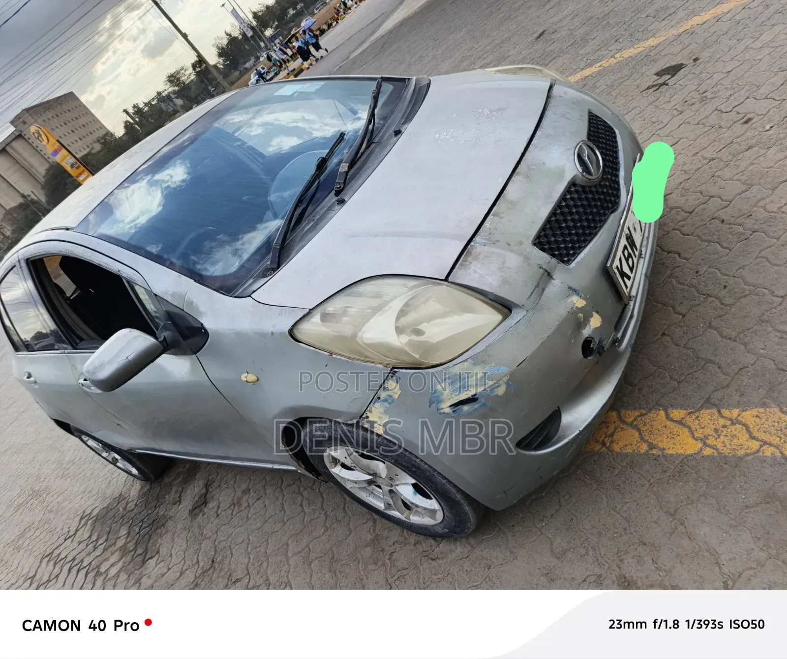 Toyota Vitz 2008 Gray