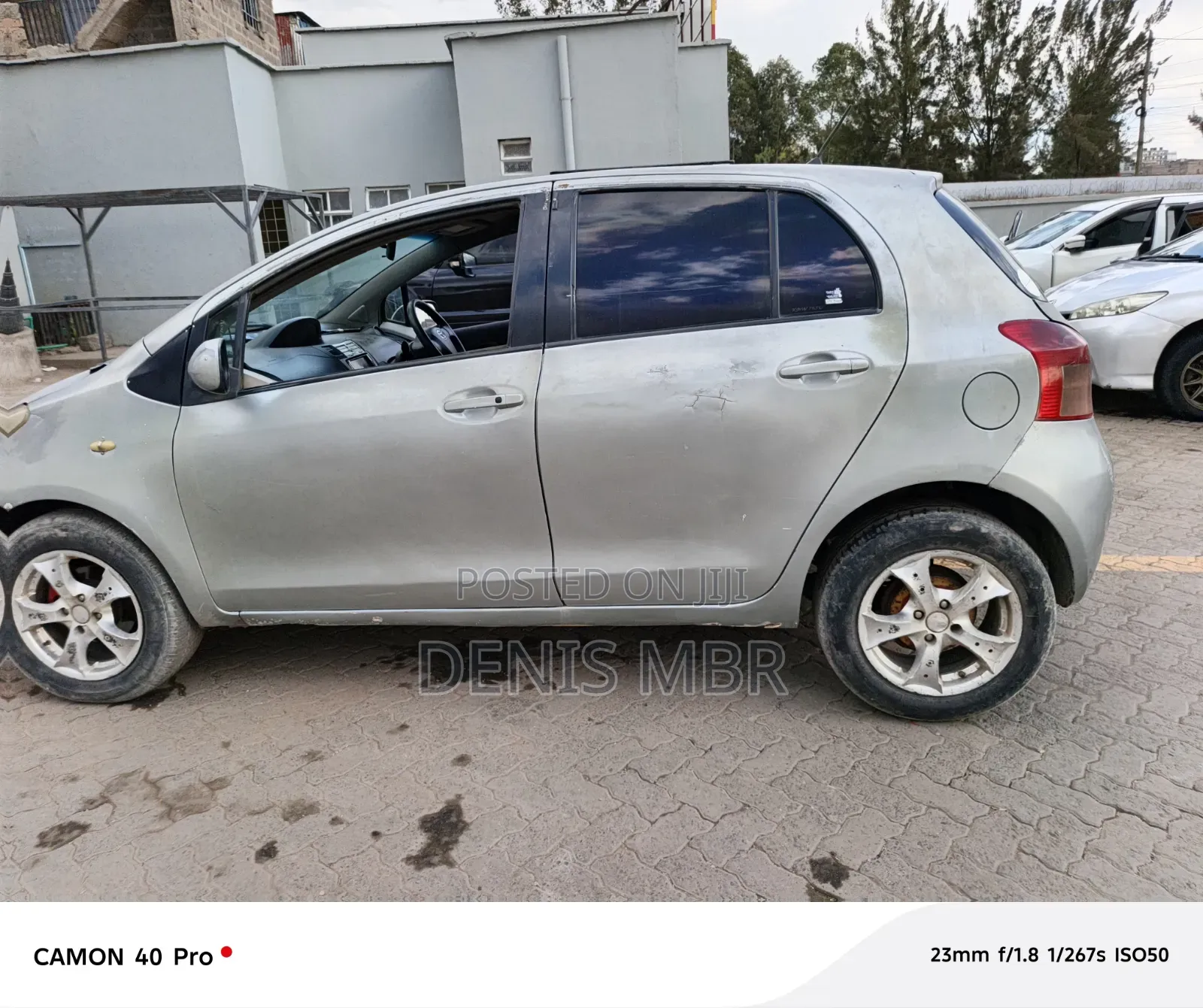 Toyota Vitz 2008 Gray