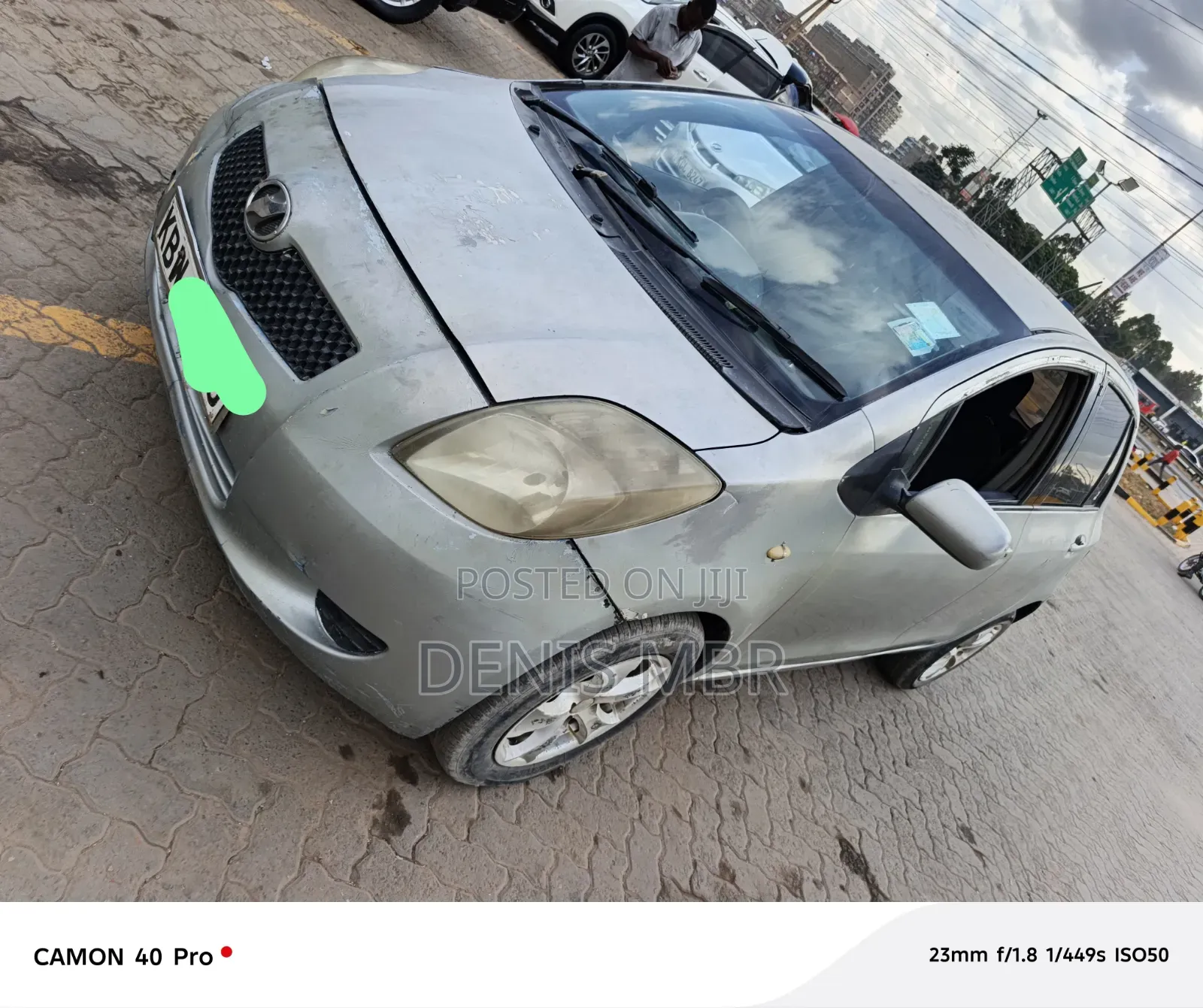 Toyota Vitz 2008 Gray