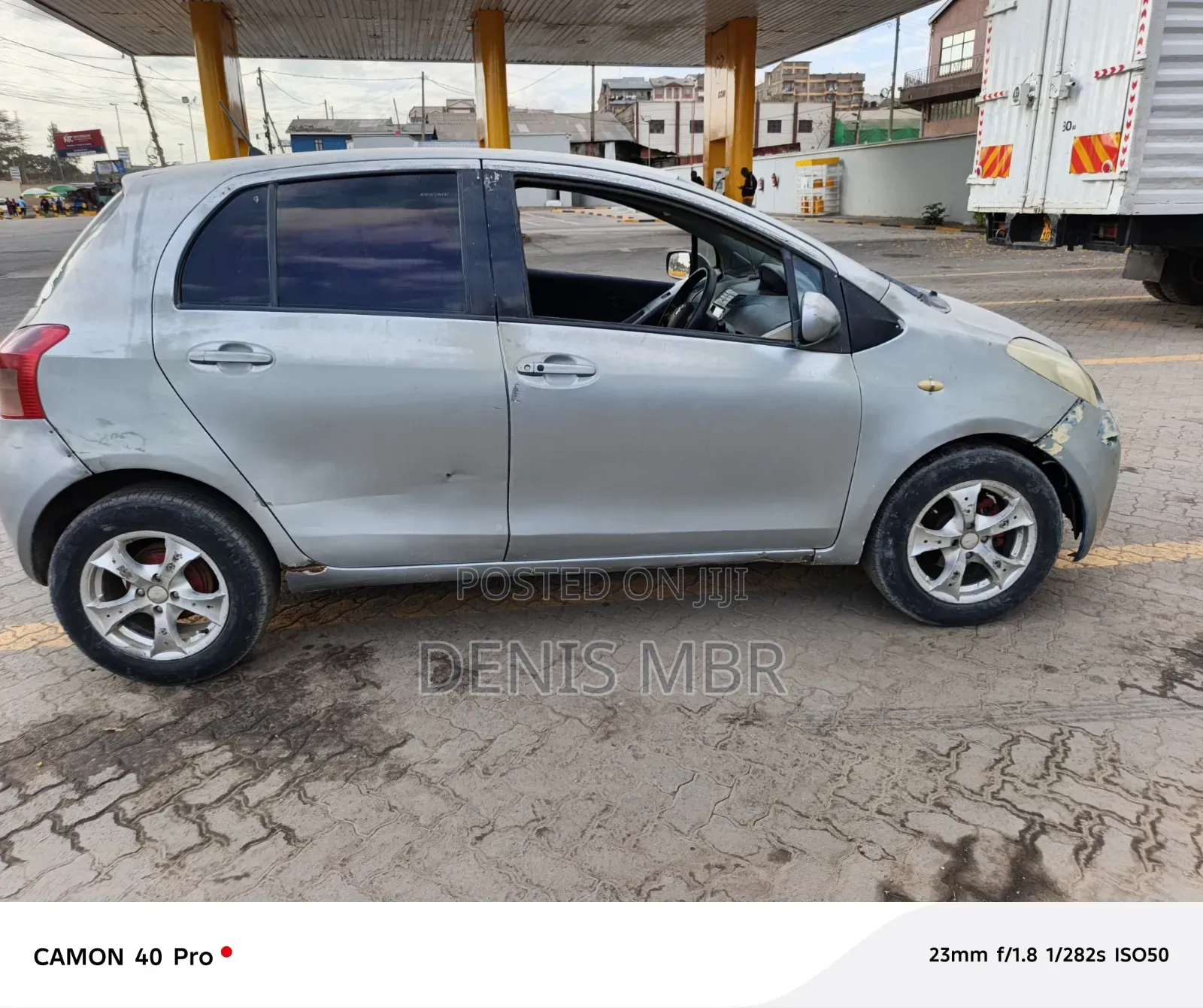Toyota Vitz 2008 Gray