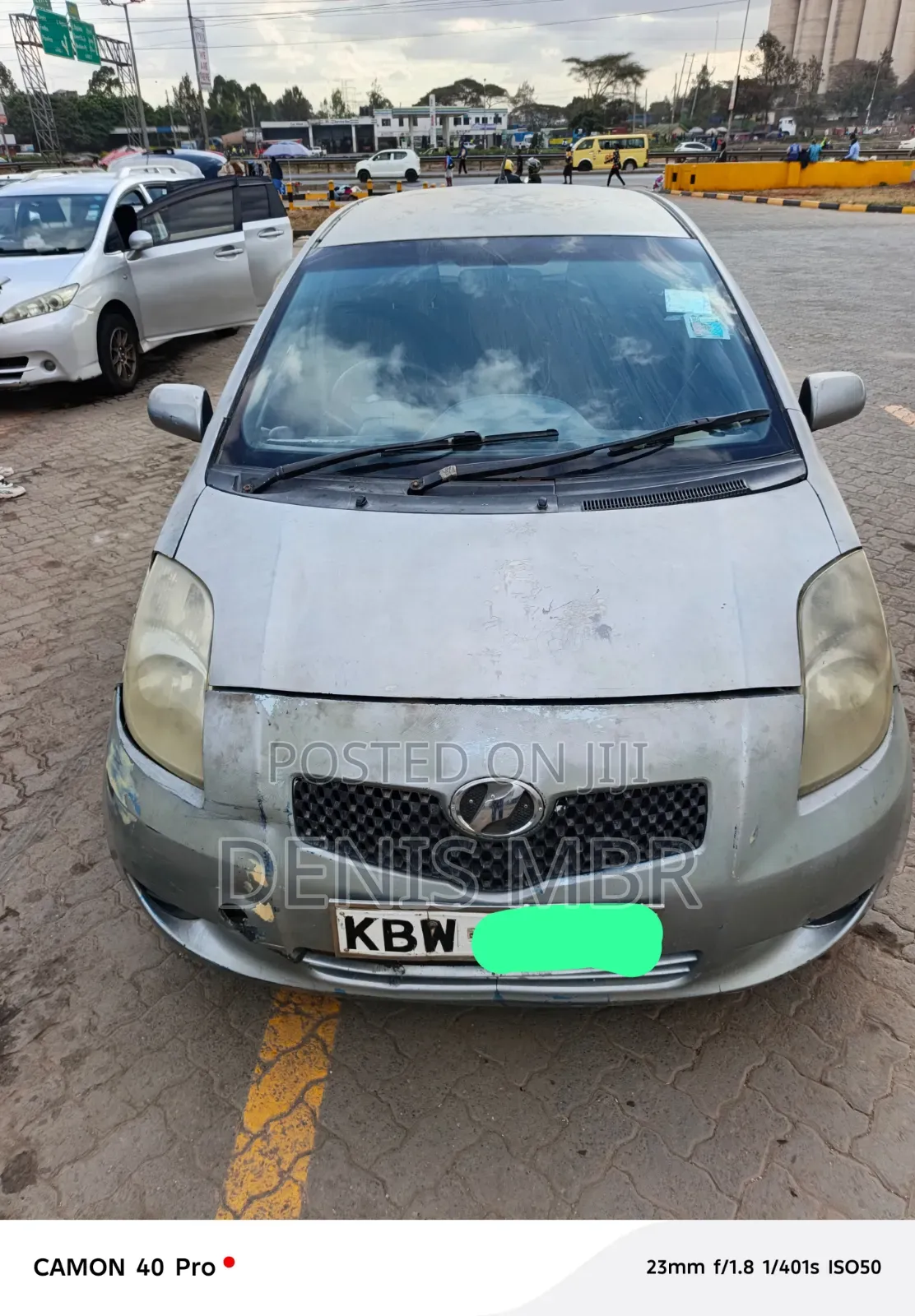 Toyota Vitz 2008 Gray