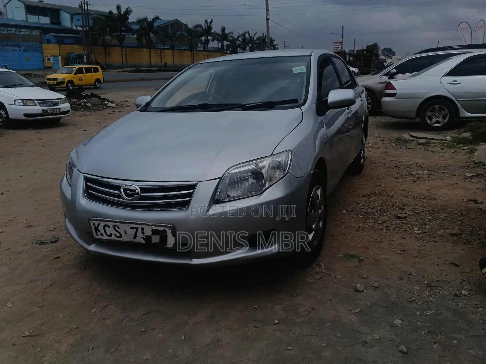 Toyota Axio 2012 Gray
