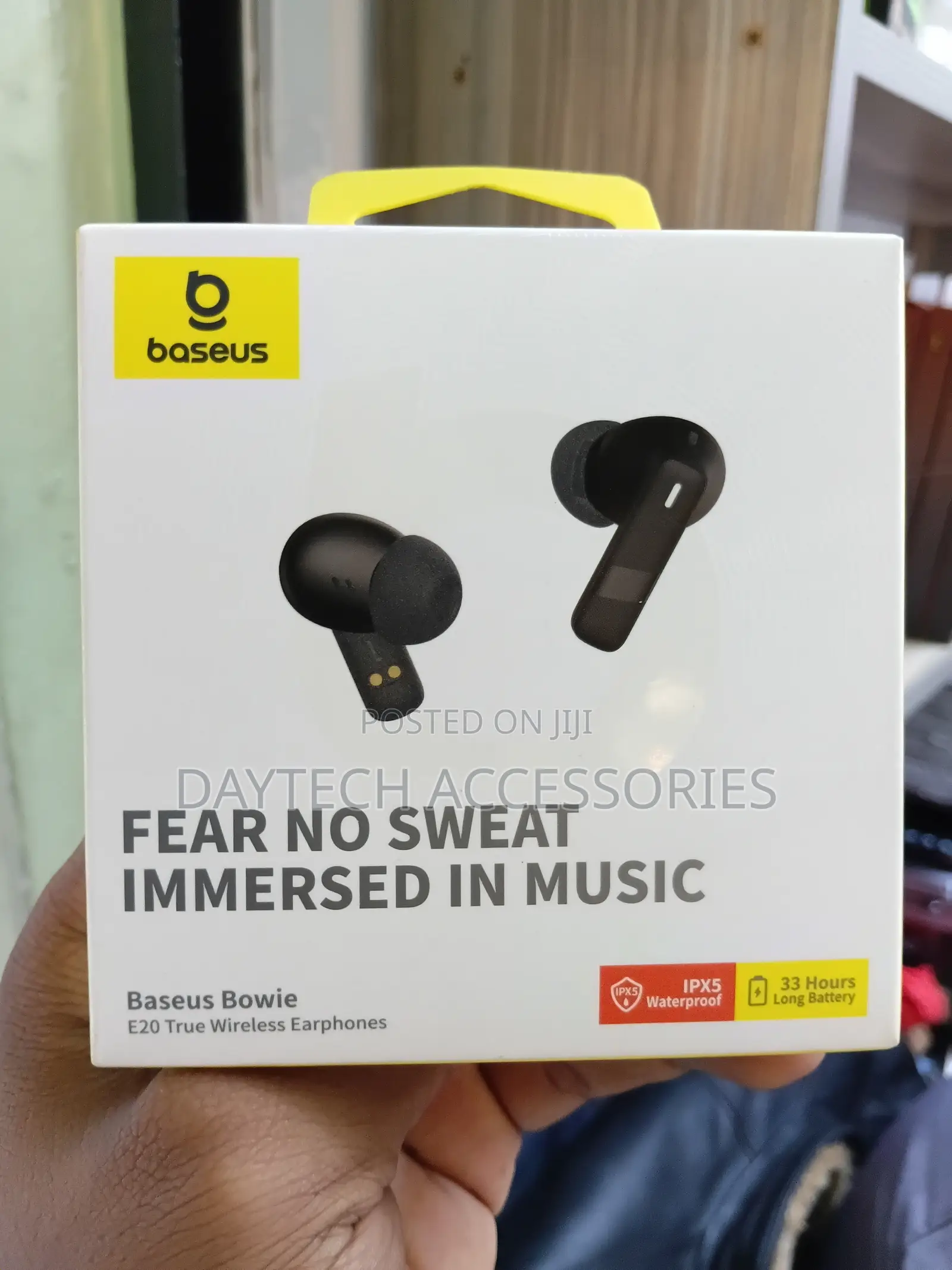 Baseus Bowie E20 True Wireless Earbuds With 2 ENC Mics, 33H Playtime.