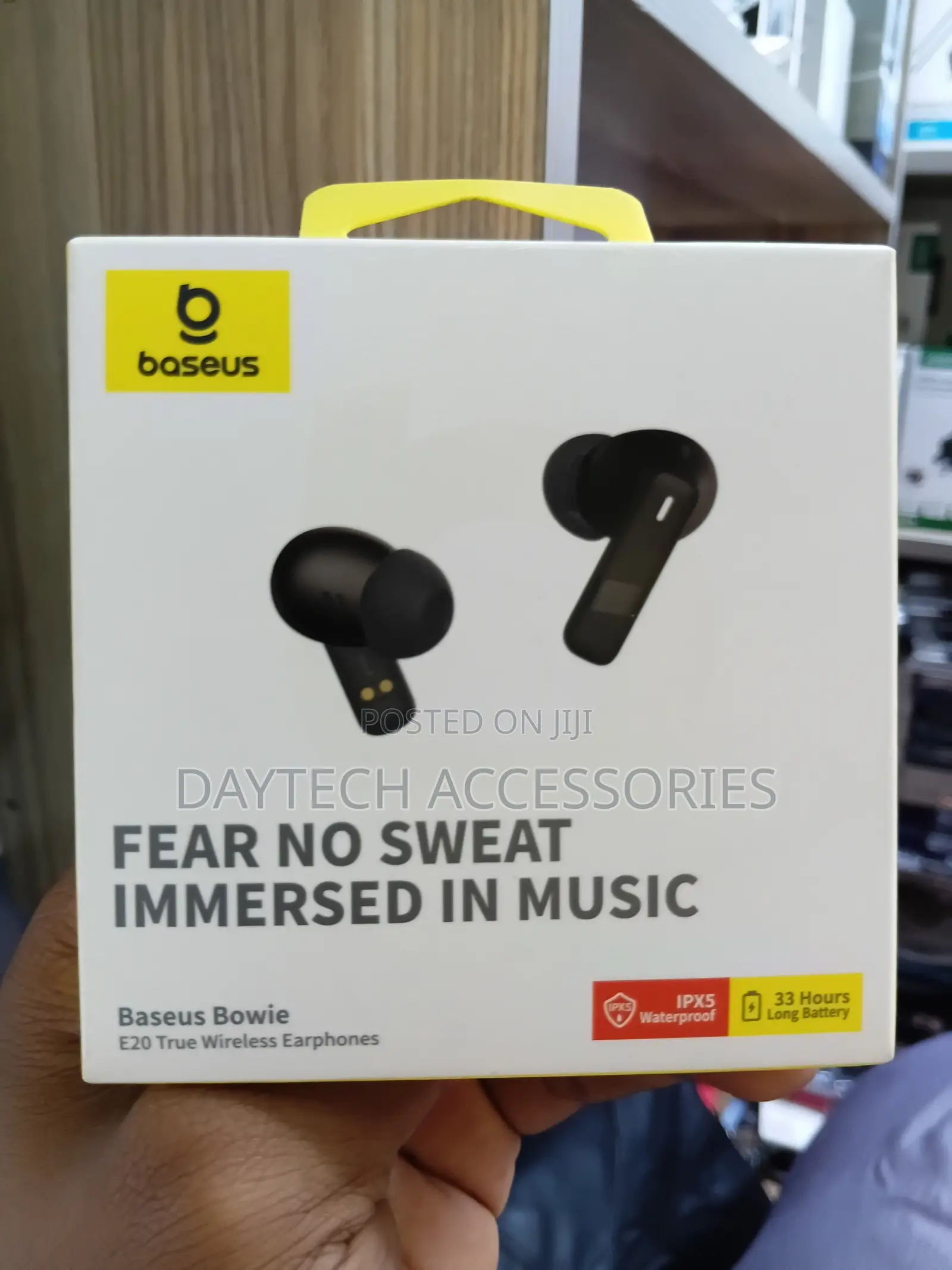 Baseus Bowie E20 True Wireless Earbuds With 2 ENC Mics, 33H Playtime.