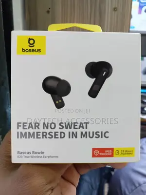 Baseus Bowie E20 True Wireless Earbuds With 2 ENC Mics, 33H Playtime.