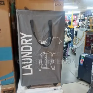 Laundry Storage Bags and Bucket