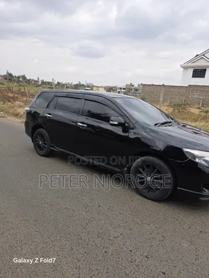 Toyota Corolla Fielder 2011 Black