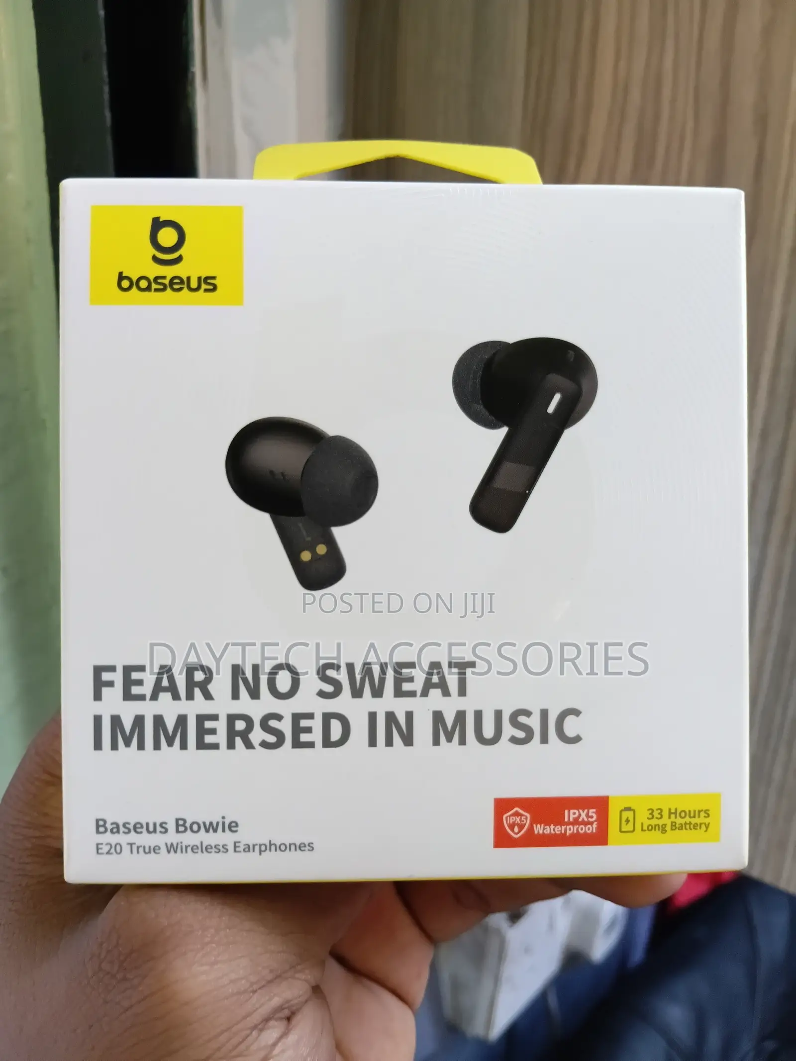 Baseus Bowie E20 True Wireless Earbuds With 2 ENC Mics, 33H Playtime.