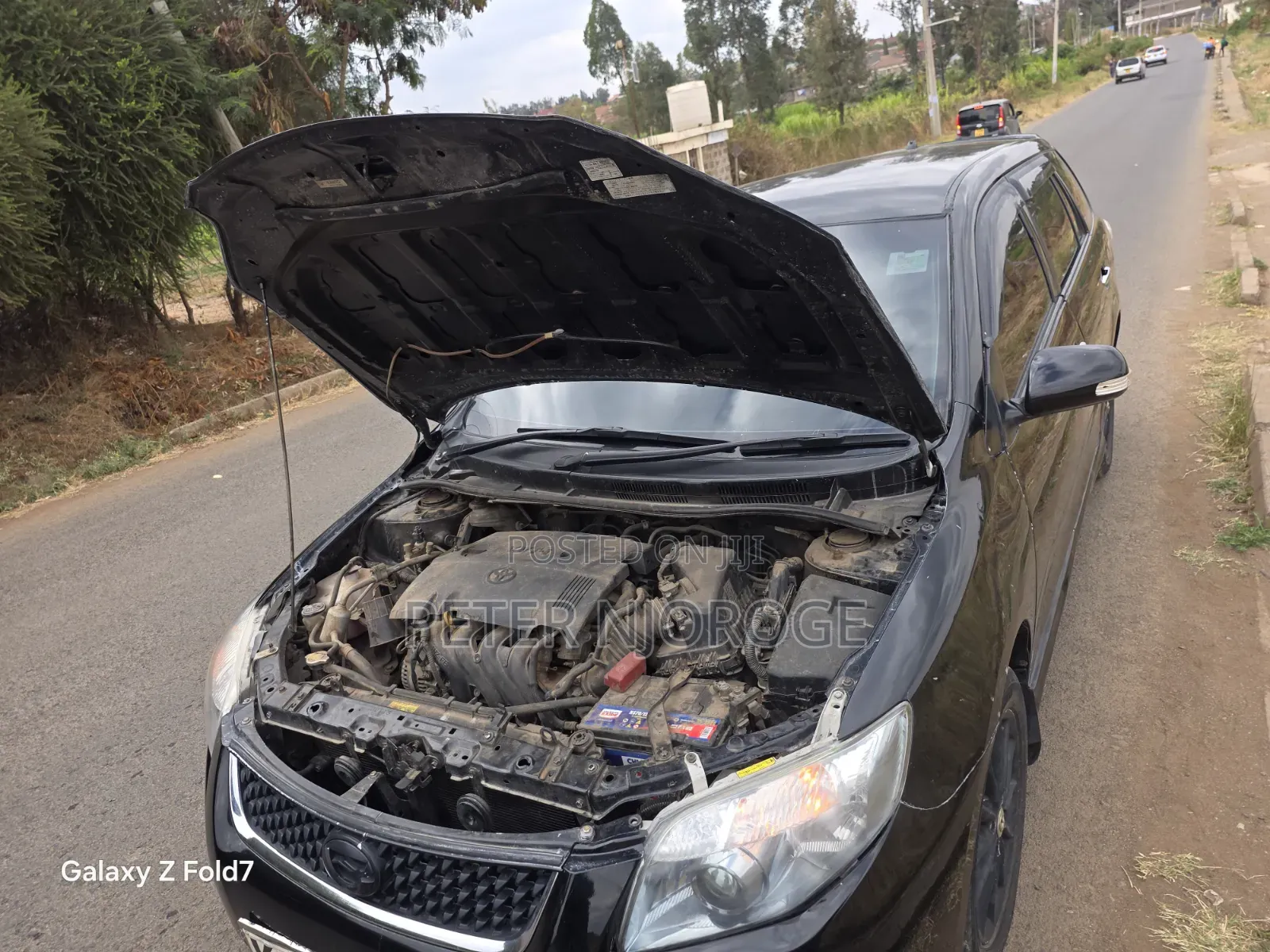 Toyota Corolla Fielder 2011 Black