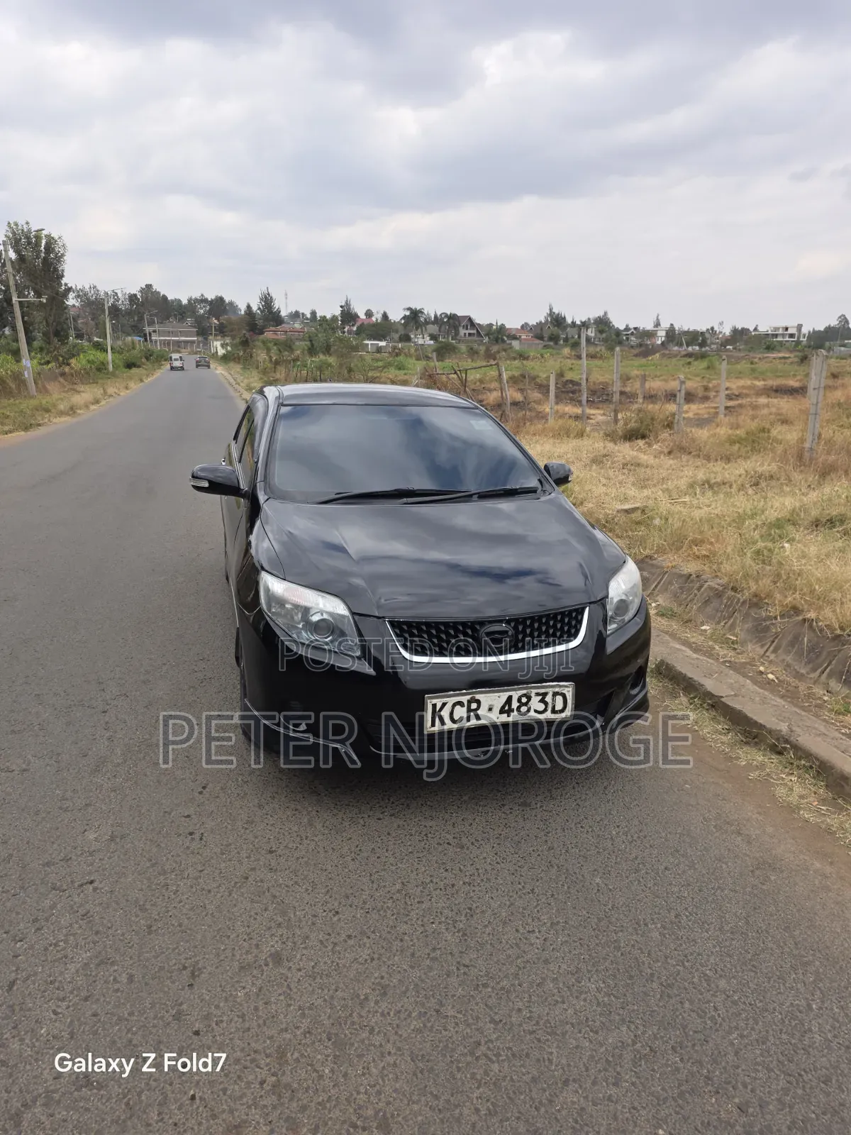Toyota Corolla Fielder 2011 Black