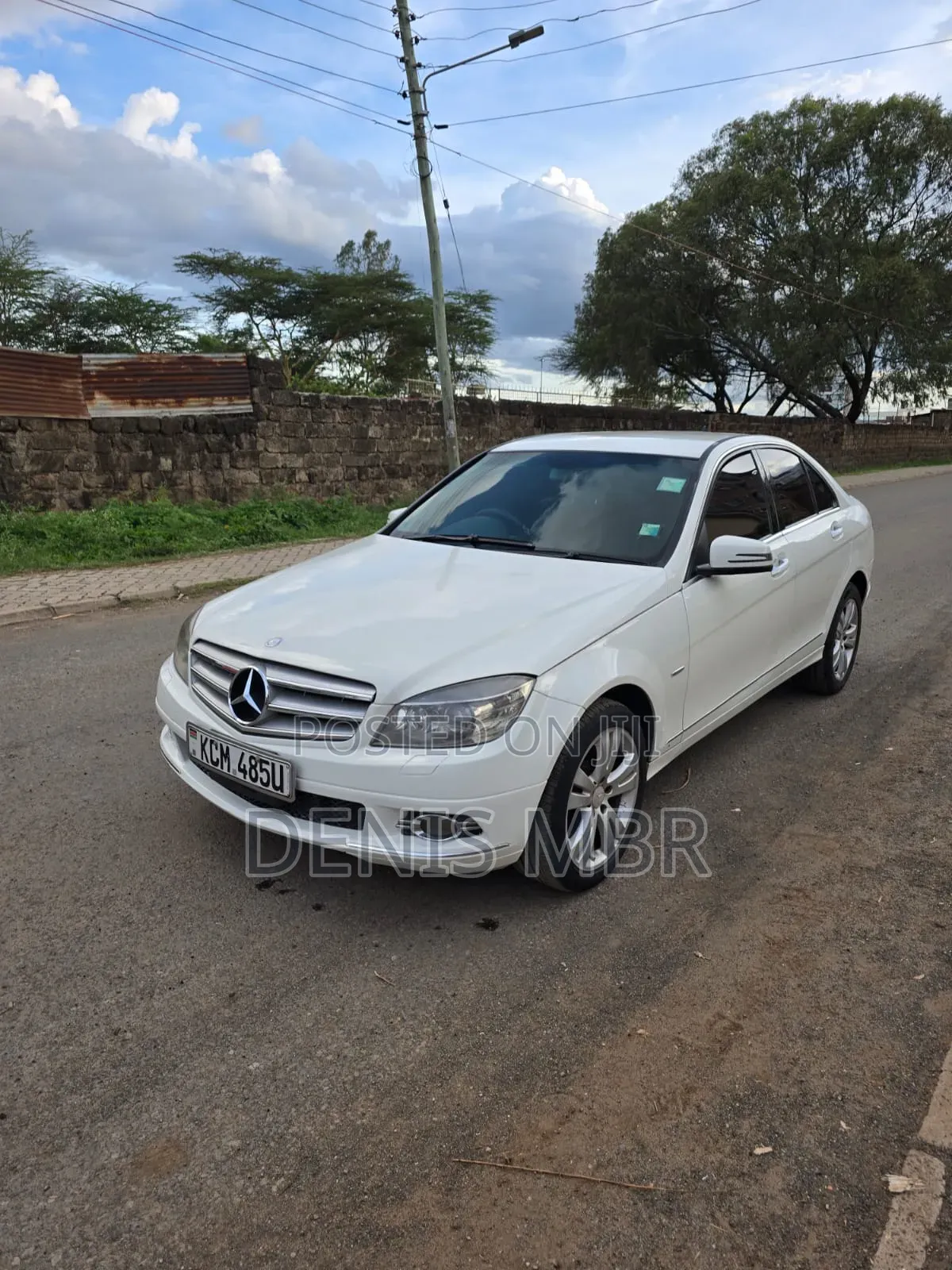 Mercedes-Benz C200 2012 White