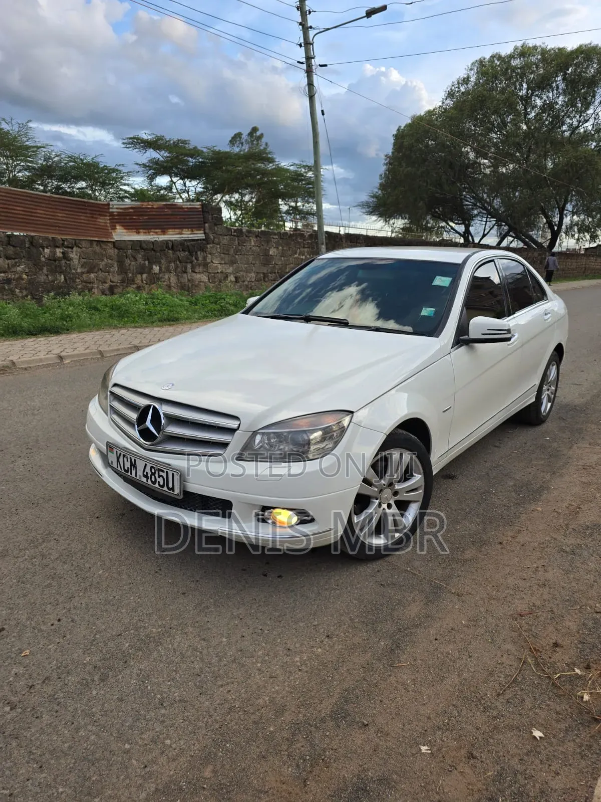 Mercedes-Benz C200 2012 White