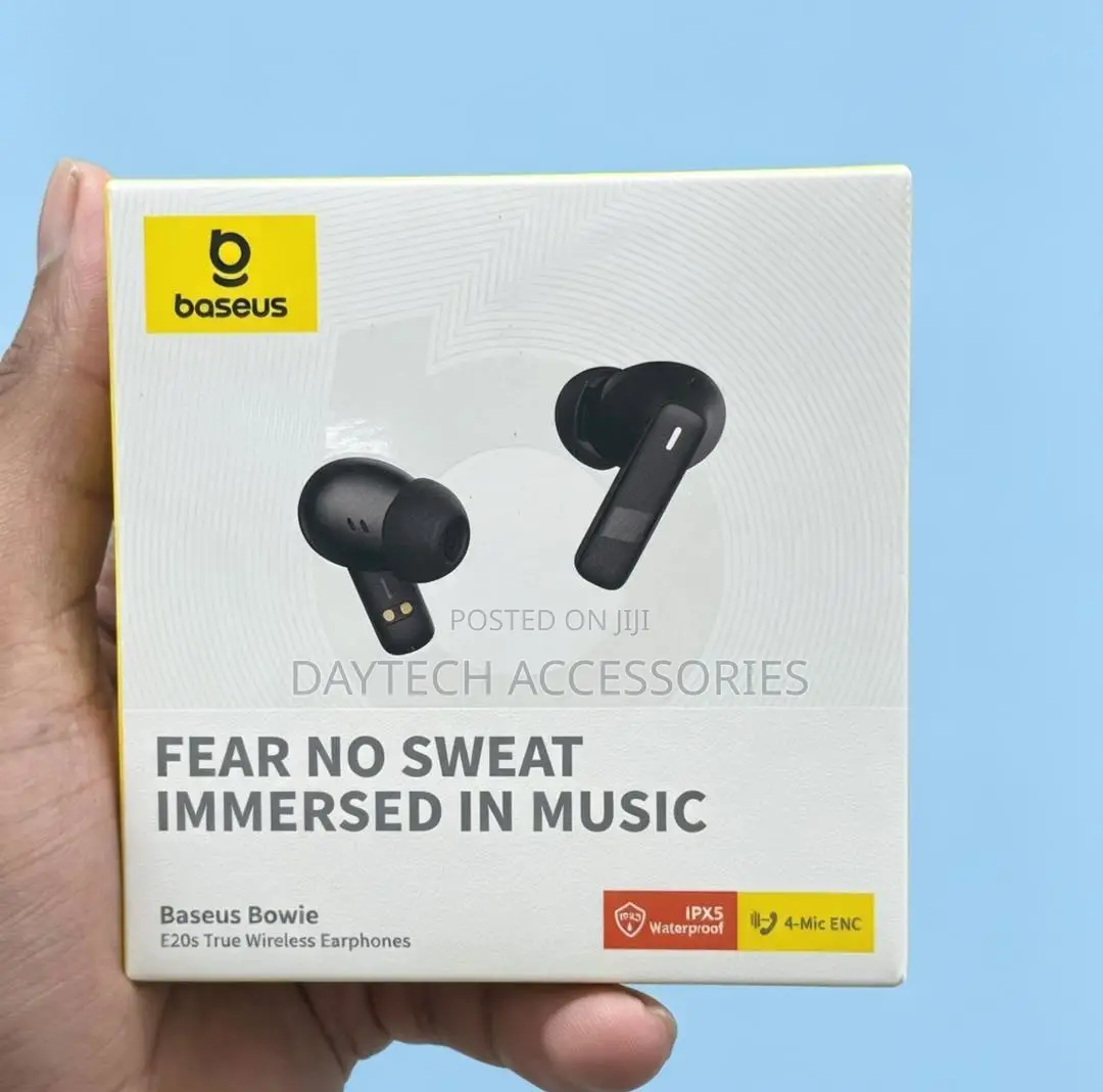 Baseus Bowie E20 True Wireless Earbuds - Black