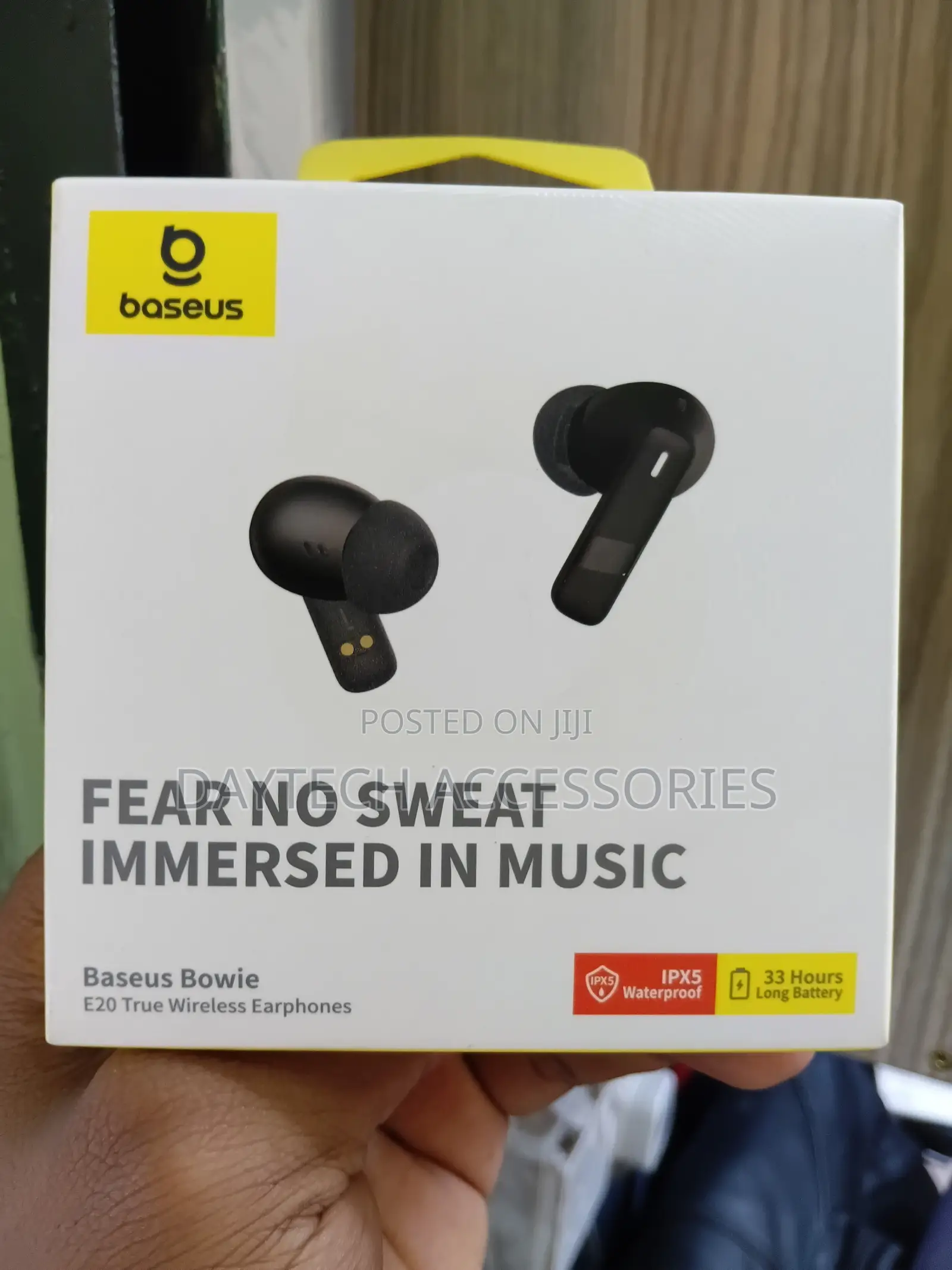 Baseus Bowie E20 True Wireless Earbuds - Black