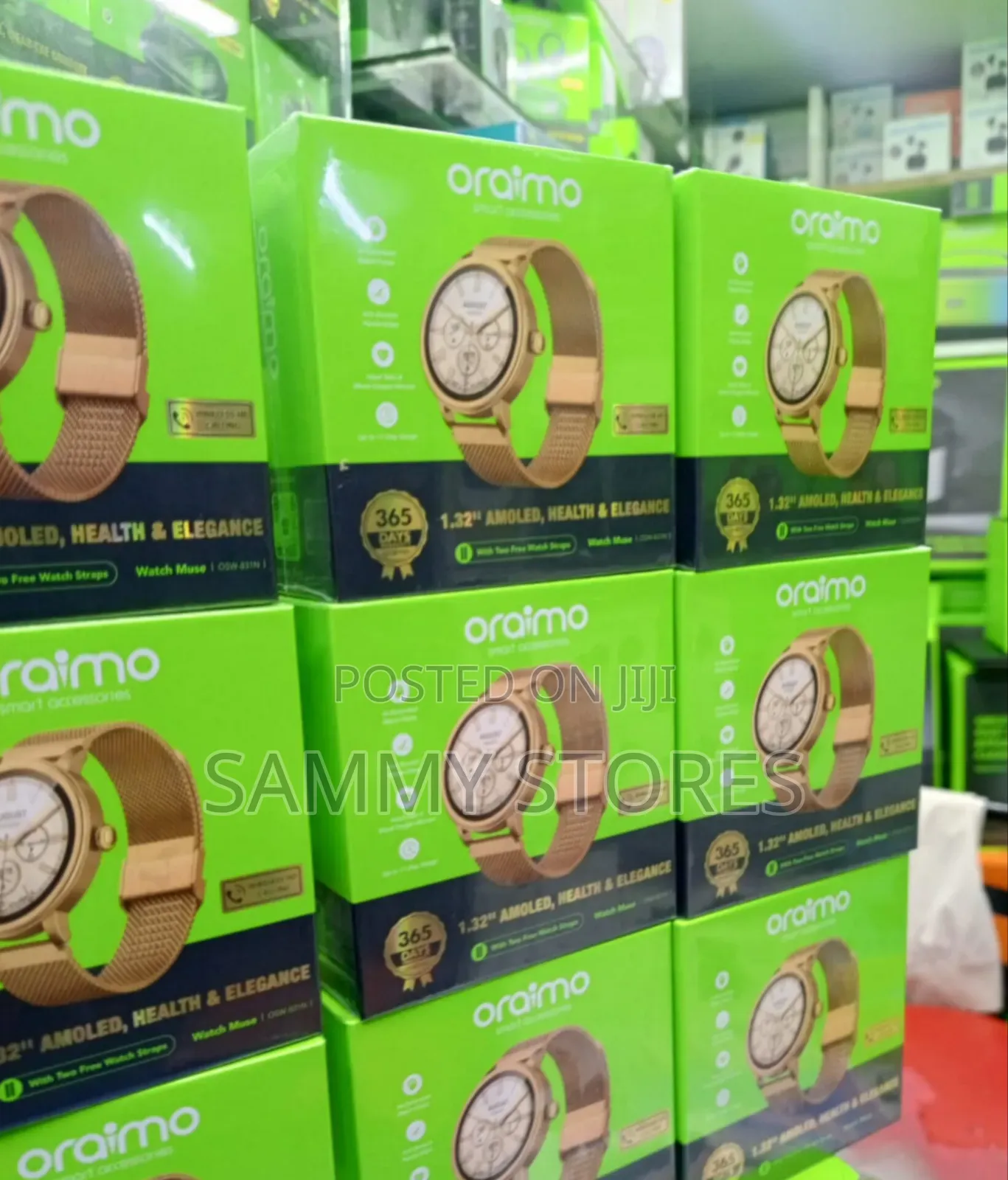 Oraimo Watch Muse Rose Gold Smartwatch