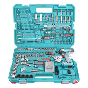 Total 172 PCS Cordless Impact Wrench Tools Set