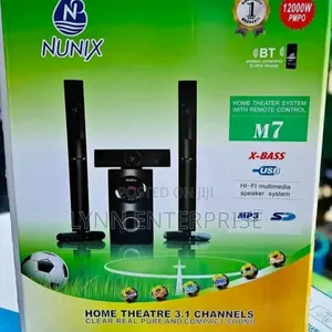 Nunix 3.1ch Nu- M7 Home Theater Speaker System