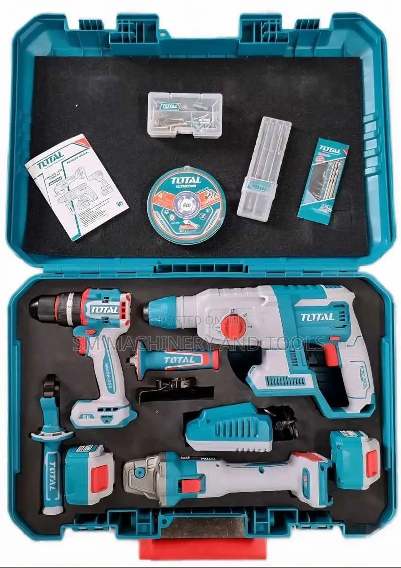 Total TOSLI241198 Cordless 3 PCS Combo Kit