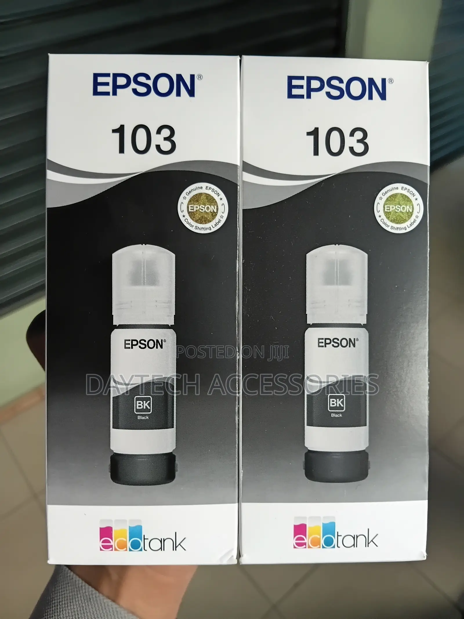 Epson 103 EcoTank Black Ink Bottles (65 Ml)