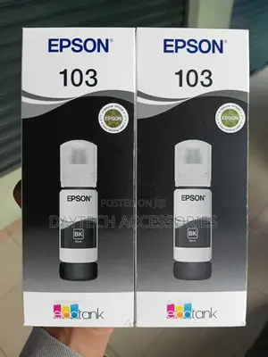 Epson 103 EcoTank Black Ink Bottles (65 Ml)