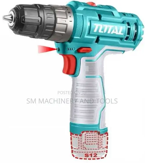Total TDLI12206 Cordless Drill 12V 20NM