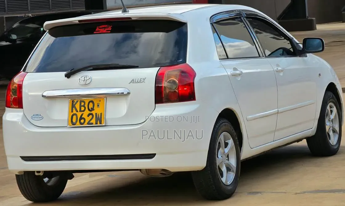 Toyota Allex 2004 White