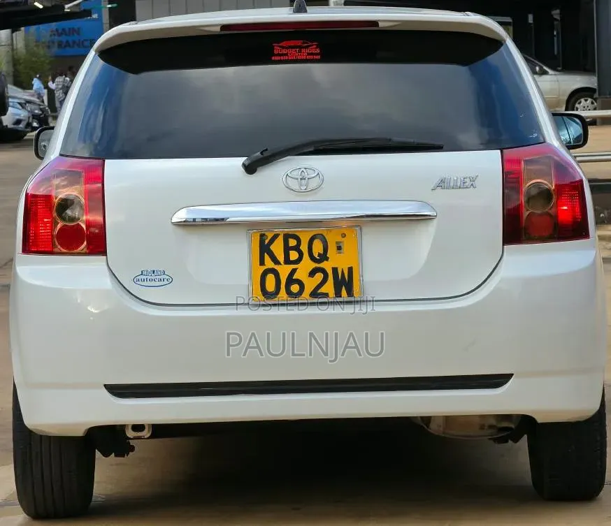 Toyota Allex 2004 White
