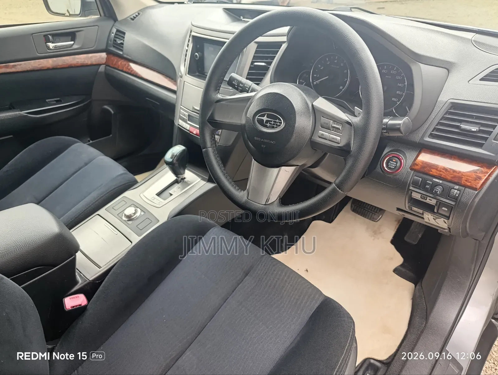 Subaru Outback 2.5i Premium 2012 Silver