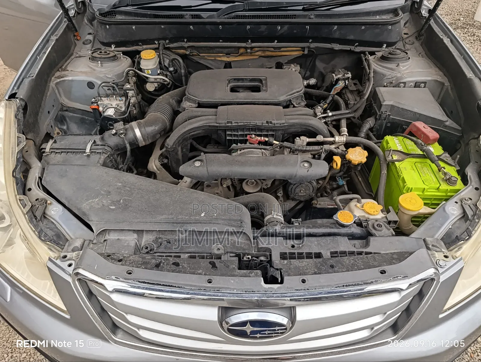Subaru Outback 2.5i Premium 2012 Silver